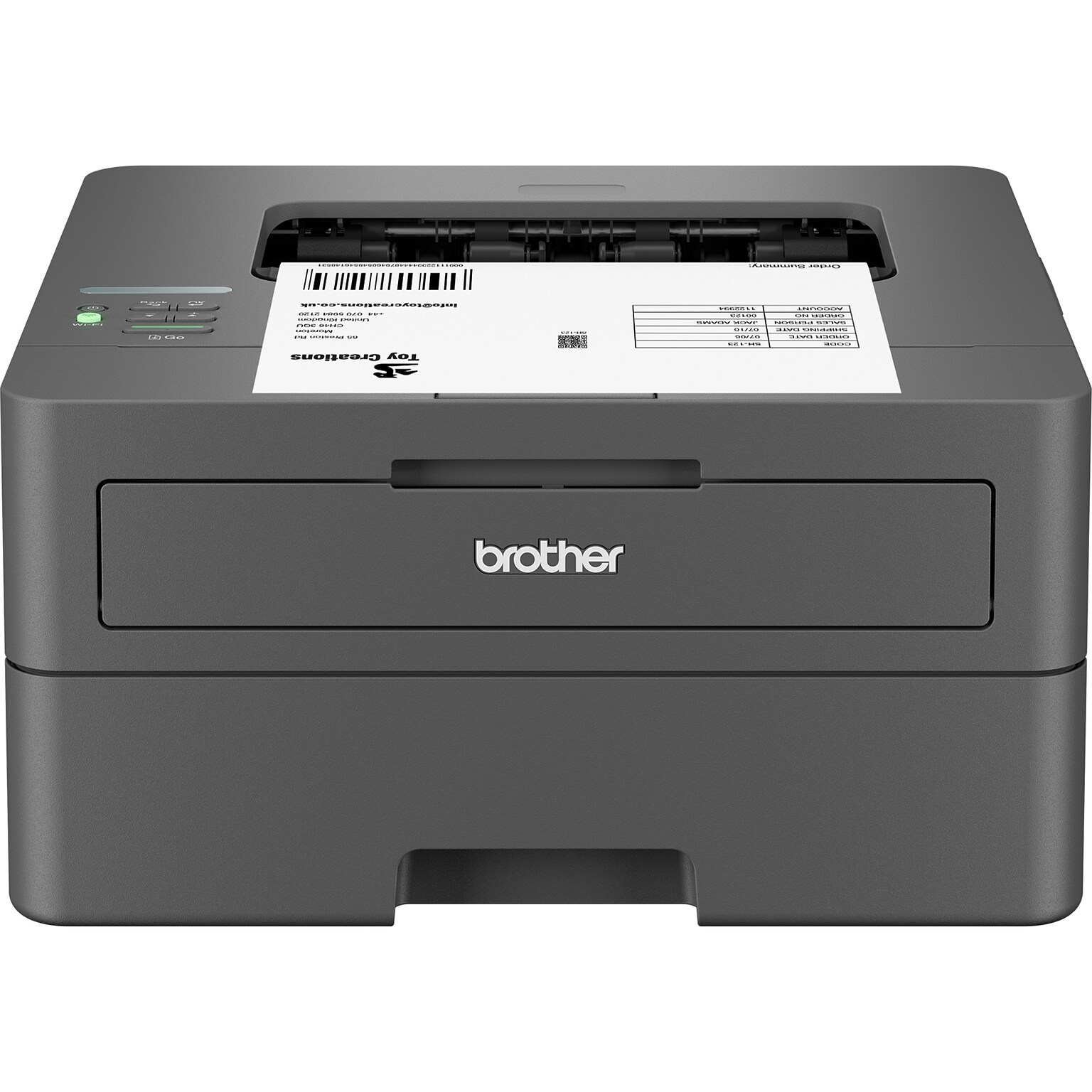 Brother HL-L2405W Wireless Compact Monochrome Laser Printer, Mobile Printing, Refresh Subscription Ready