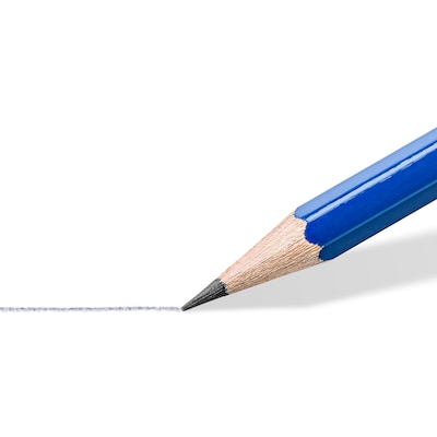Staedtler Norica Pre-Sharpened Wooden Pencil w/ Block Erasers, #2 Medium Lead, 250/Pack (13246C250)