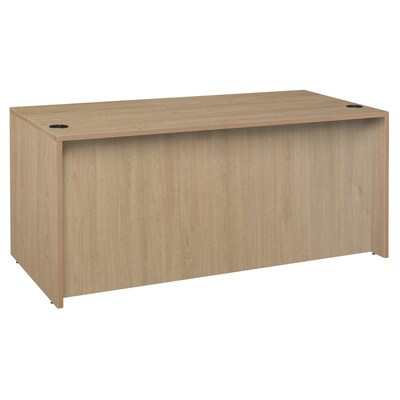 Regency Legacy 66"W Desk Shell, Noble Oak (LDS6630NO)