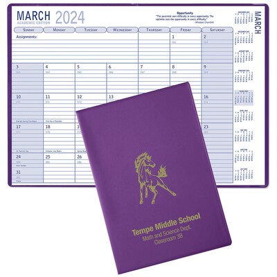 Custom Flex Colors Deluxe Academic Planner