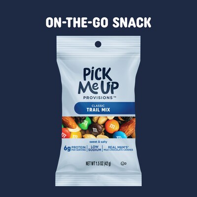 Pick Me Up Provisions™ Classic Trail Mix, 1.5 oz., 48 Bags/Box (PM62797)