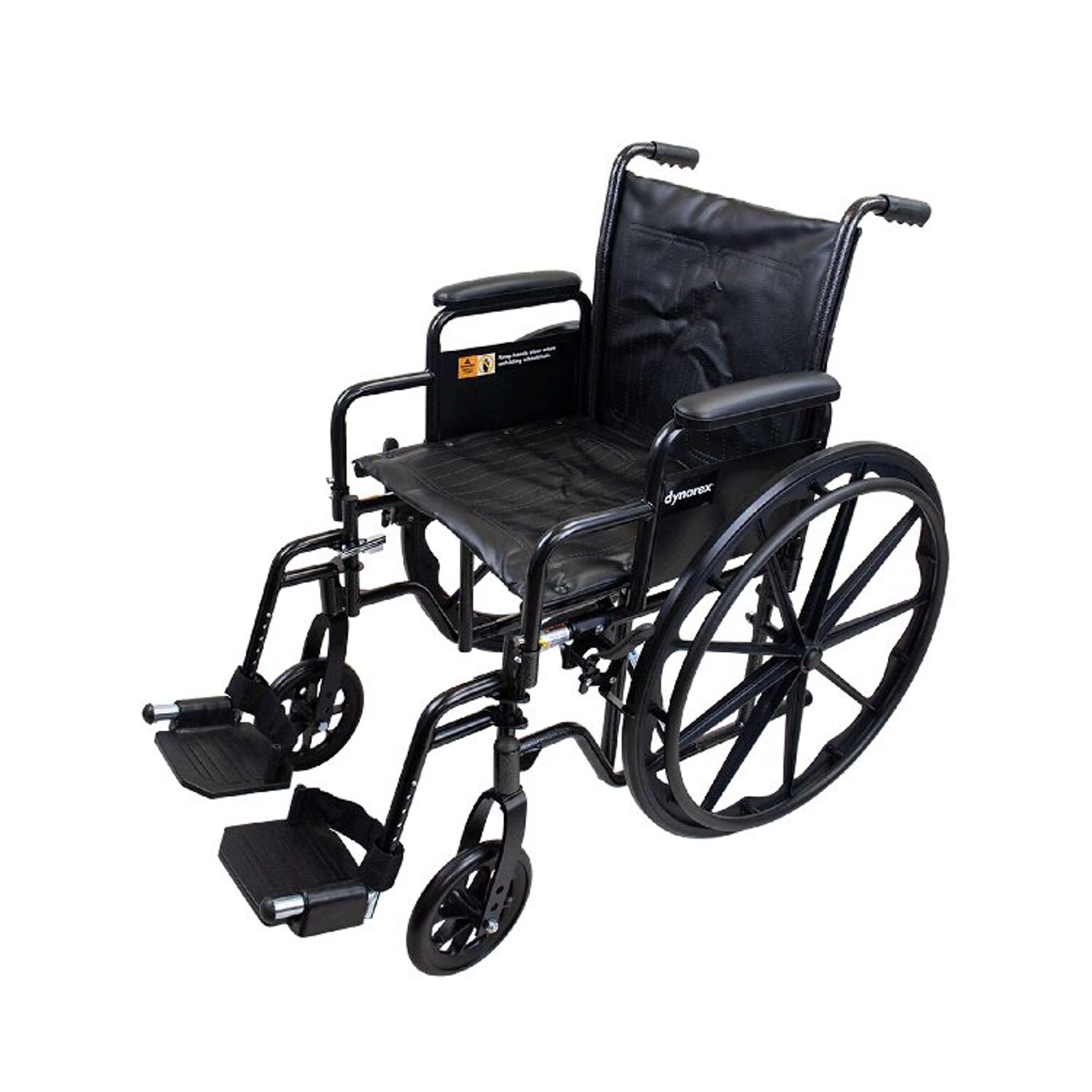 Dynarex DynaRide S2 Wheelchair, 20 x 16 Seat with Detach Desk Arm FR (10226)