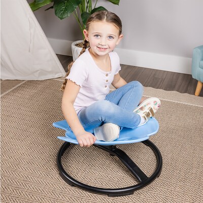Bintiva Plastic Kids Sit and Spin Seat, Dark Blue (BNVDKBSPSEAT)