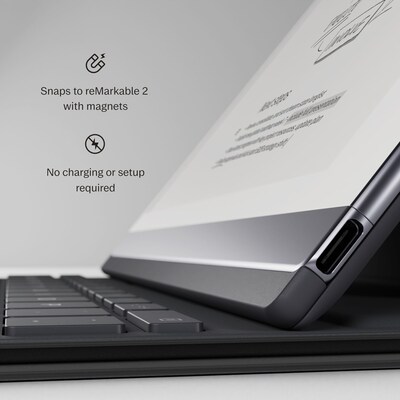 reMarkable 10.3" Type Folio Keyboard for reMarkable 2, Ink Black (RM810)
