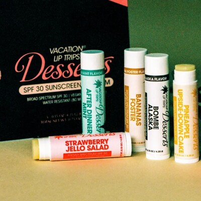Vacation Lip Desserts 2 Pk - Bananas Foster Lip Balm