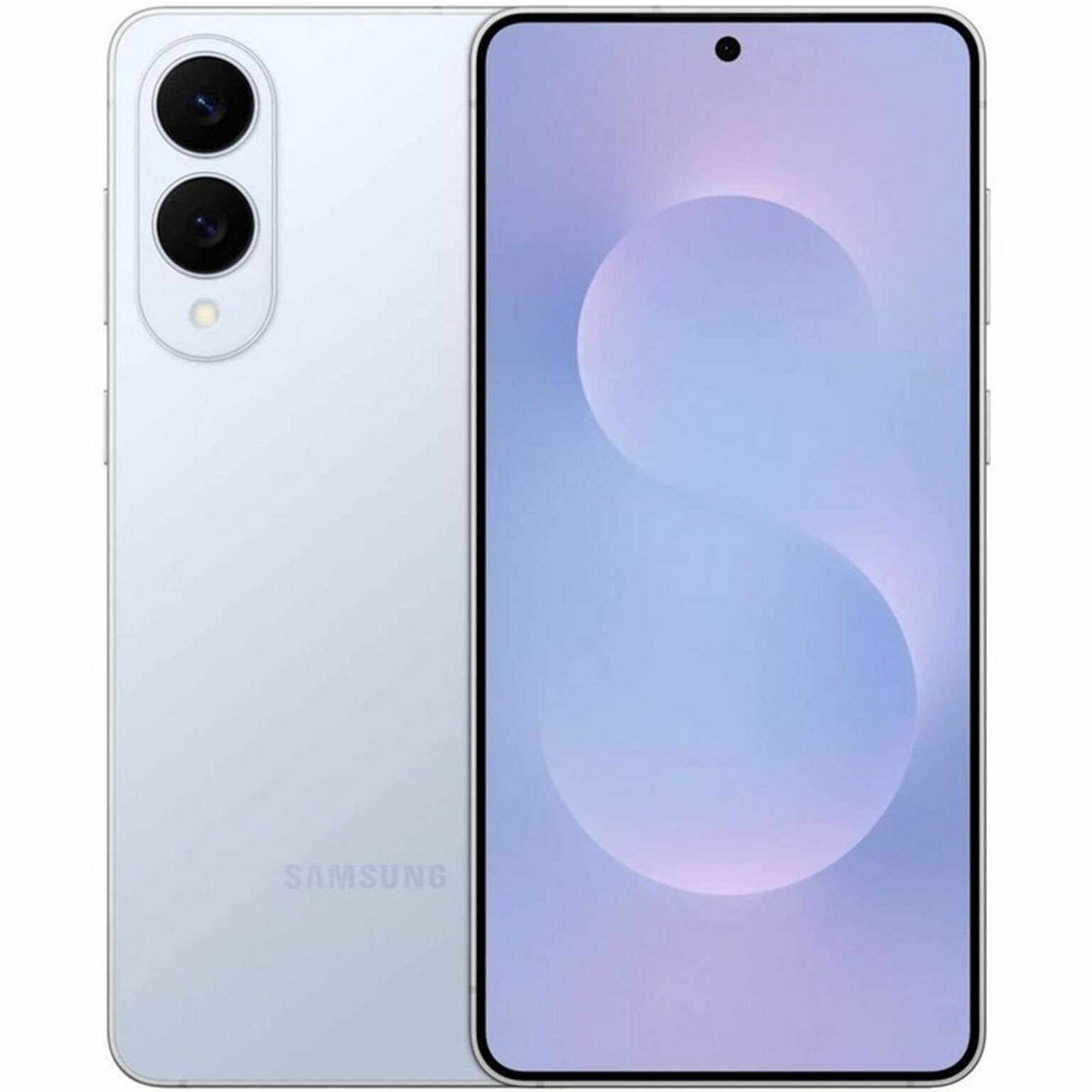 Samsung Galaxy S25 Edge 5G Unlocked Cell Phone, 512GB, Titanium Icy Blue (SM-S937ULBEXAA)