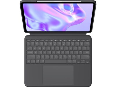 Logitech Combo Touch 13 Keyboard Case for iPad Pro, Graphite (920-012658)