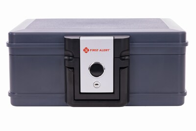 First Alert Fireproof/Waterproof Chest, 0.24 cu. Ft. (2017F)