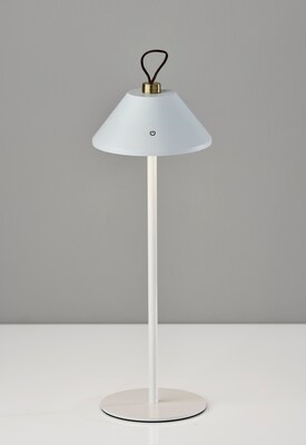 Adesso Danny LED Table Lamp, White (4091-02)