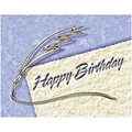 Medical Arts Press® Golden Quill Note Cards;  Happy Birthday, Personalized