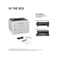 Brother HL-L5210DW Business Monochrome Laser Printer with Duplex Printing and Wireless Networking