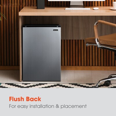 Magic Chef Adjustable Temperature Control Refrigerators, Stainless Steel (HMAR45HCSE)