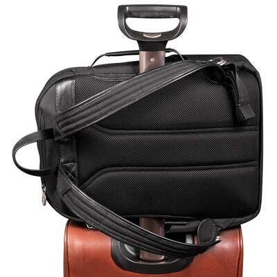 McKlein U Series Englewood Laptop Backpack, Medium, Black (78895)