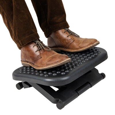 StarTech.com Adjustable Under Desk Foot Rest Ergonomic Footrest