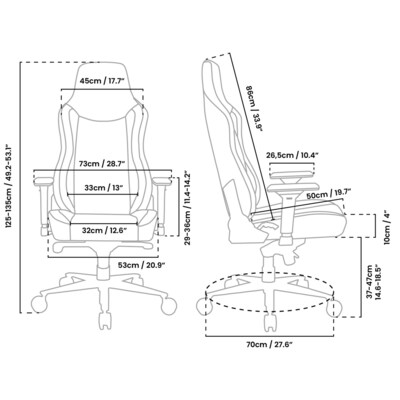 Arozzi Vernazza Supersoft Fabric Ergonomic Racing Gaming Chair, Bordeaux (VERNAZZA-SPSF-BDX)