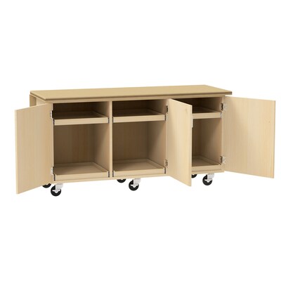 Diversified Woodcrafts Command VEX Robotics Workbench, 72 x 28, Light Hardwood (VXR-7228M