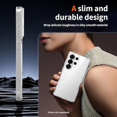 SaharaCase Venture Series Phone Case for Samsung Galaxy S26 Ultra, Shock Absorbing, Clear (CP01141)