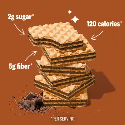 Rip Van Dark Chocolate Wafers, 0.78 oz., 16 Packs/Box (5207)