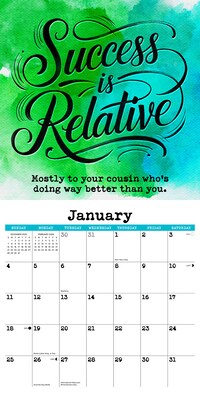 2026 Willow Creek You're Doing Okay-ish 12" x 12" Monthly Wall Calendar (56356X)
