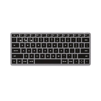 Satechi Slim X1 Wireless Keyboard, USB-C, Space Gray (ST-BTSX1M)