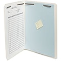 Quill Brand® Heavy-Duty Reinforced Straight Cut File Folders, 2-Fasteners, Letter, 2-Ply, Manila, 50