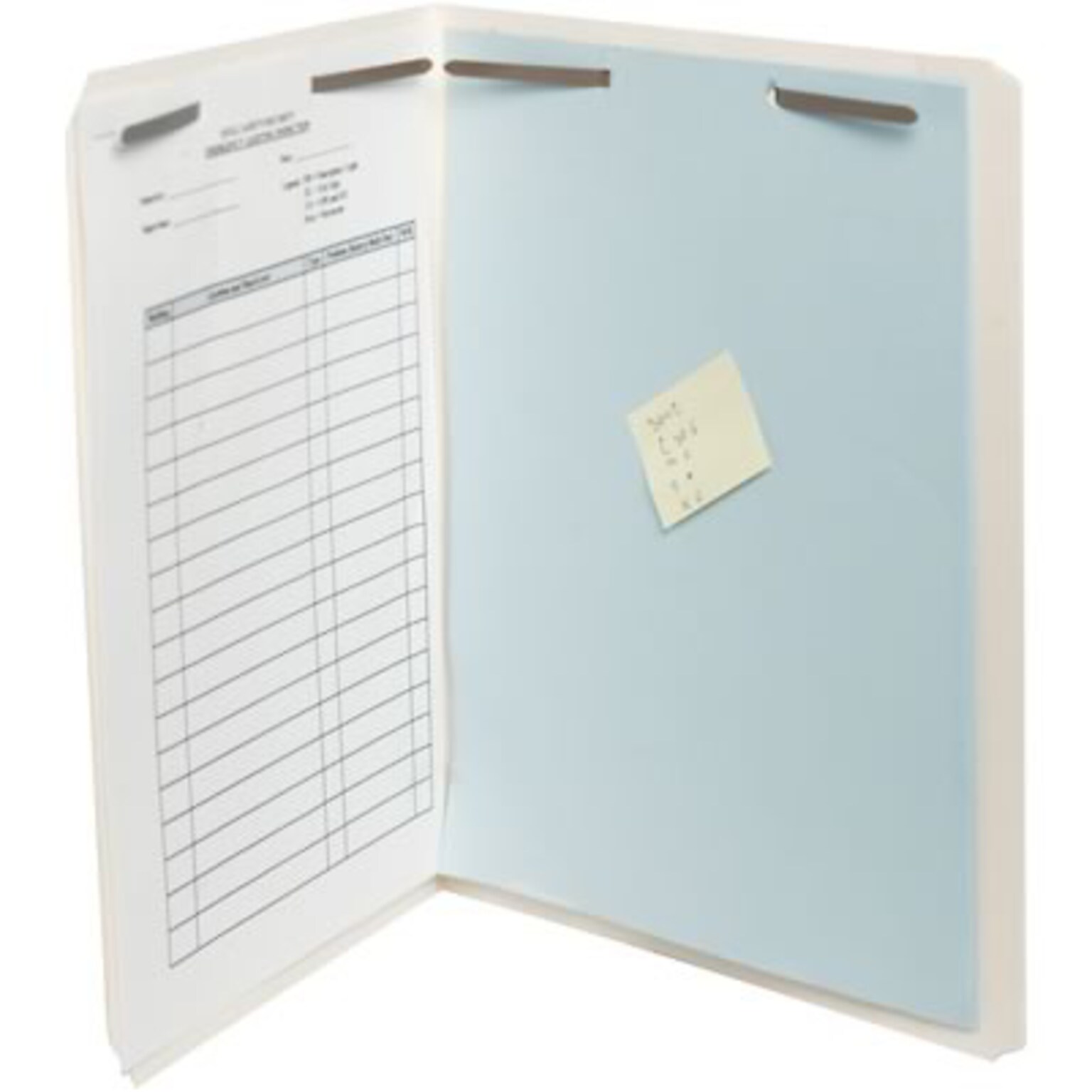 Quill Brand® Heavy-Duty Reinforced Straight Cut File Folders, 2-Fasteners, Letter, 2-Ply, Manila, 50/Bx (7-37523)