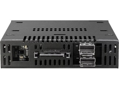 Icy Dock ToughArmor M.2 PCIe 4.0 NVMe SSD Enclosure for External 3.5" Drive Bay, Black (MB834MK-B V2)