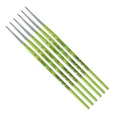 da Vinci FIT Synthetics Acrylic & Tempera Student Round Brush, 6 /Pack (DVXVA3730-6)