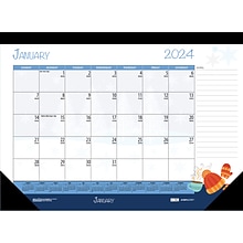 2024 House of Doolittle Seasonal 22 x 17 Monthly Desk Pad Calendar (139-24)