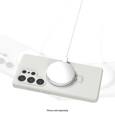 SaharaCase Venture Phone Case for Galaxy S25 Ultra, Shock Absorbing, Fossil White (CP00764)