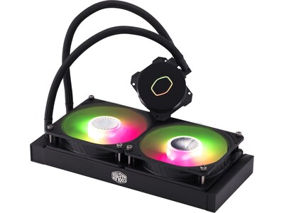 Cooler Master MasterLiquid ML240L V2 ARGB 120mm Liquid CPU Cooler with RGB Lighting (MLW-D24M-A18PA-