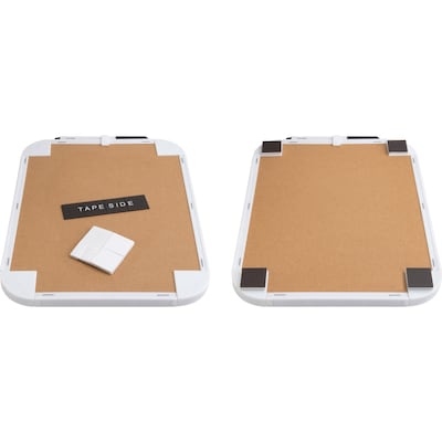Lorell Dry-Erase Whiteboard, 11" x 8.5", 6/Bundle (LLR75620BD)