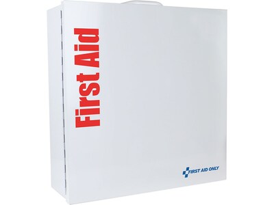 SmartCompliance Metal First Aid Cabinet, ANSI Class B, 100 People, 391 Pieces (91376)