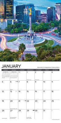 2025 Willow Creek Mexico 12" x 12" Monthly Wall Calendar (43899)