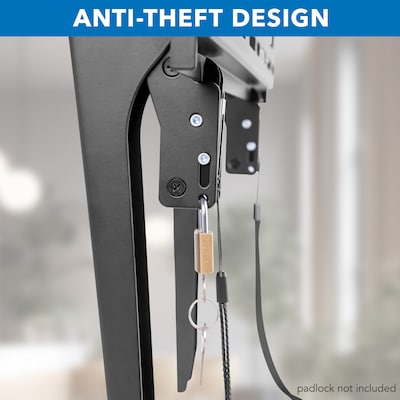 Mount-It! Tilt Wall TV Mount, 165 lbs. Max (MI-1377)