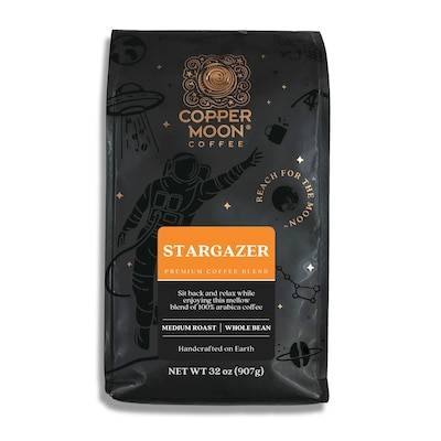 Copper Moon Stargazer Beans Coffee, Medium Roast, 32 oz. (260126)