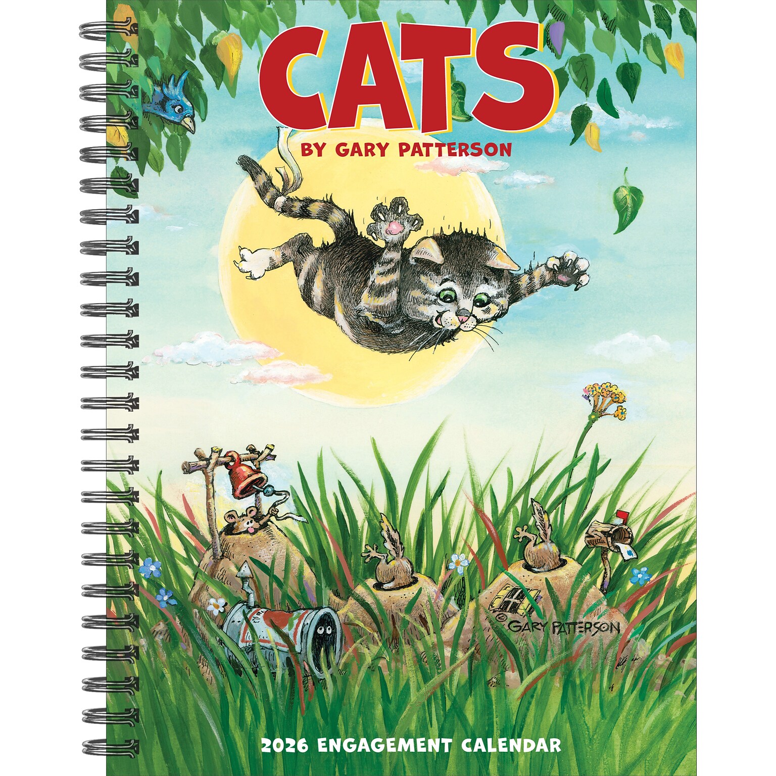 2026 Willow Creek Cats by Gary Patterson 6.5 x 8.5 Daily & Monthly Personal Organizer (54604)