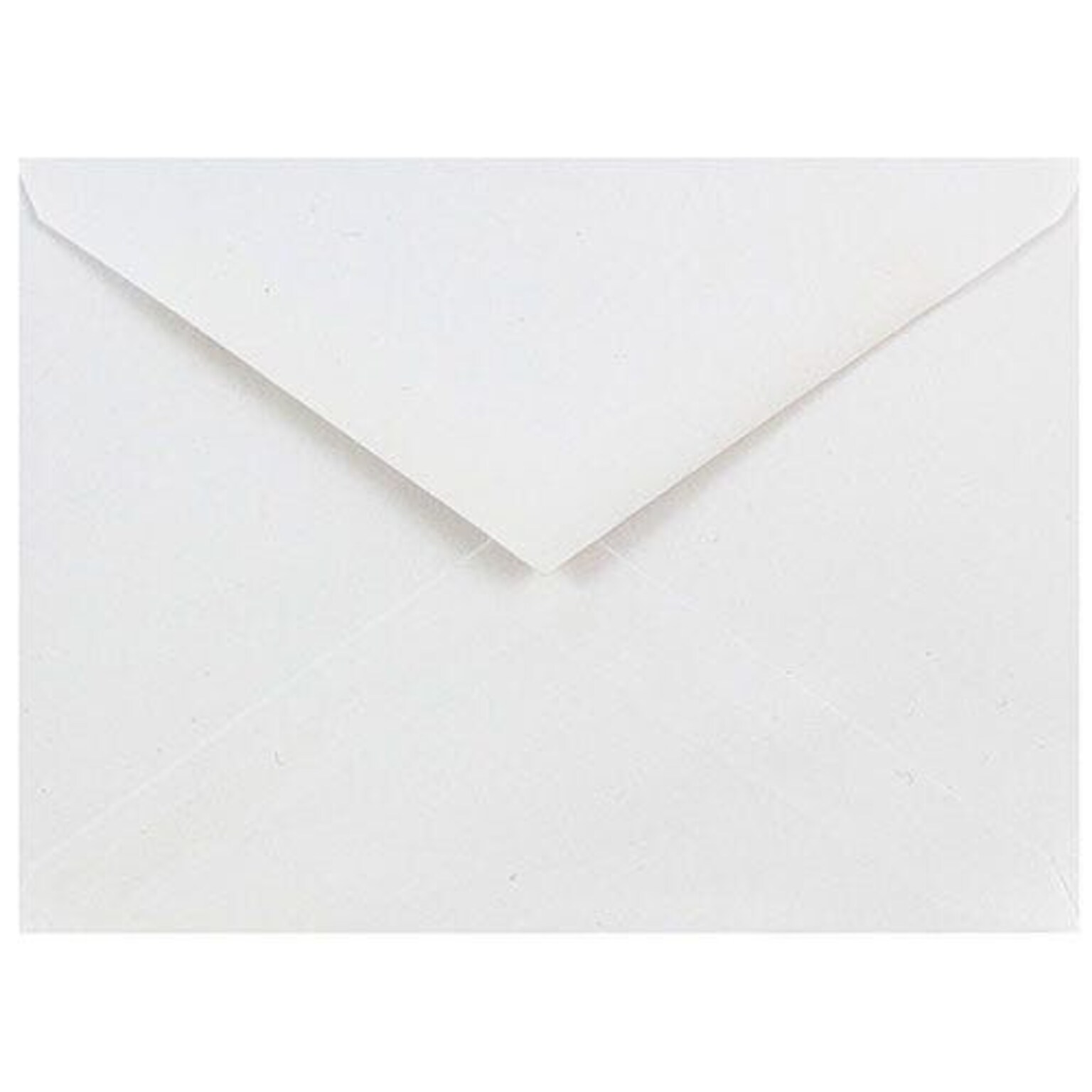 JAM Paper A6 Booklet Envelope, 4 3/4 x 6 1/2, White, 100/Pack (J0567d)