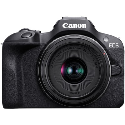 Canon EOS R100 Lens Kit 24.1 Megapixels Digital Camera, Black (6052C012)