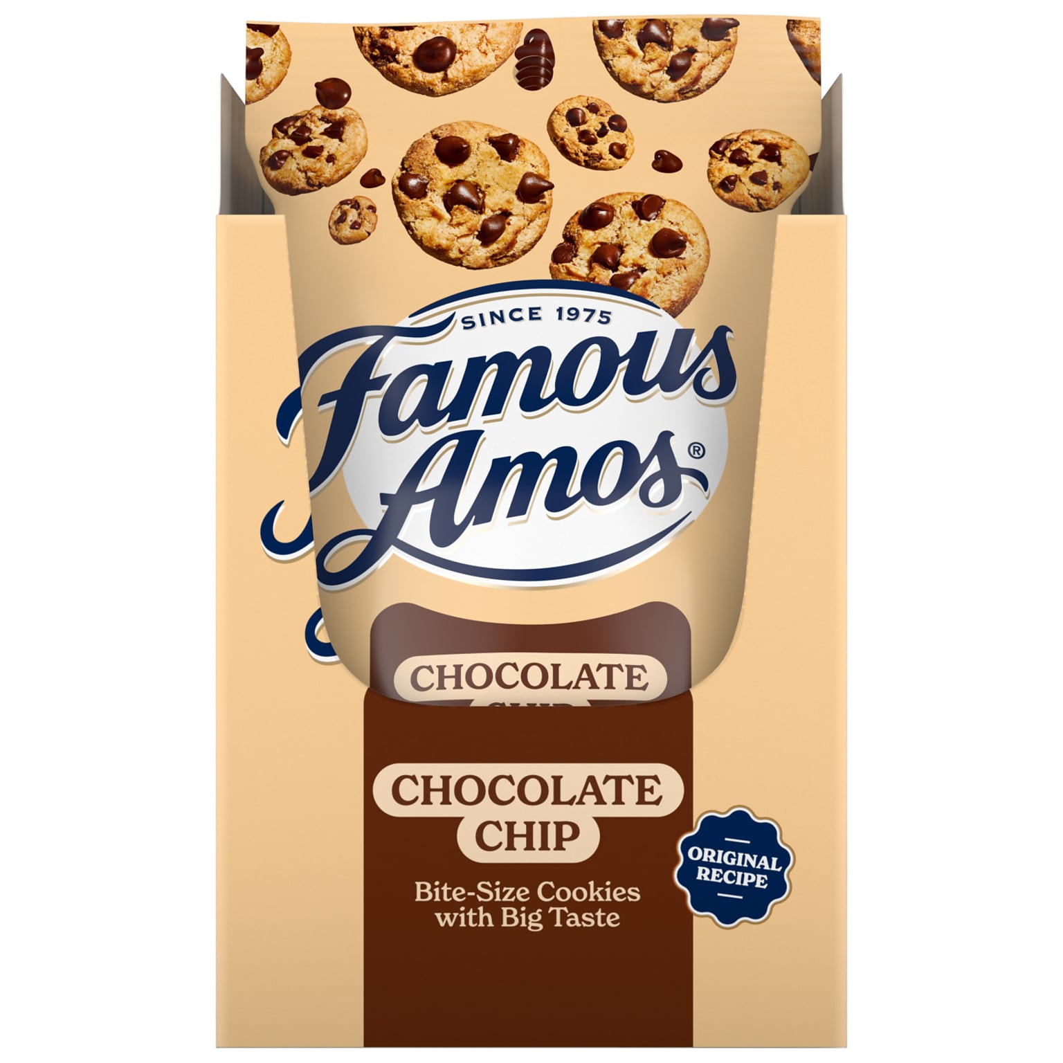 Ferrara Famous Amos Wonders From the World Belgian Chocolate Cookies, 3 oz., 6/Box (FEU05908)