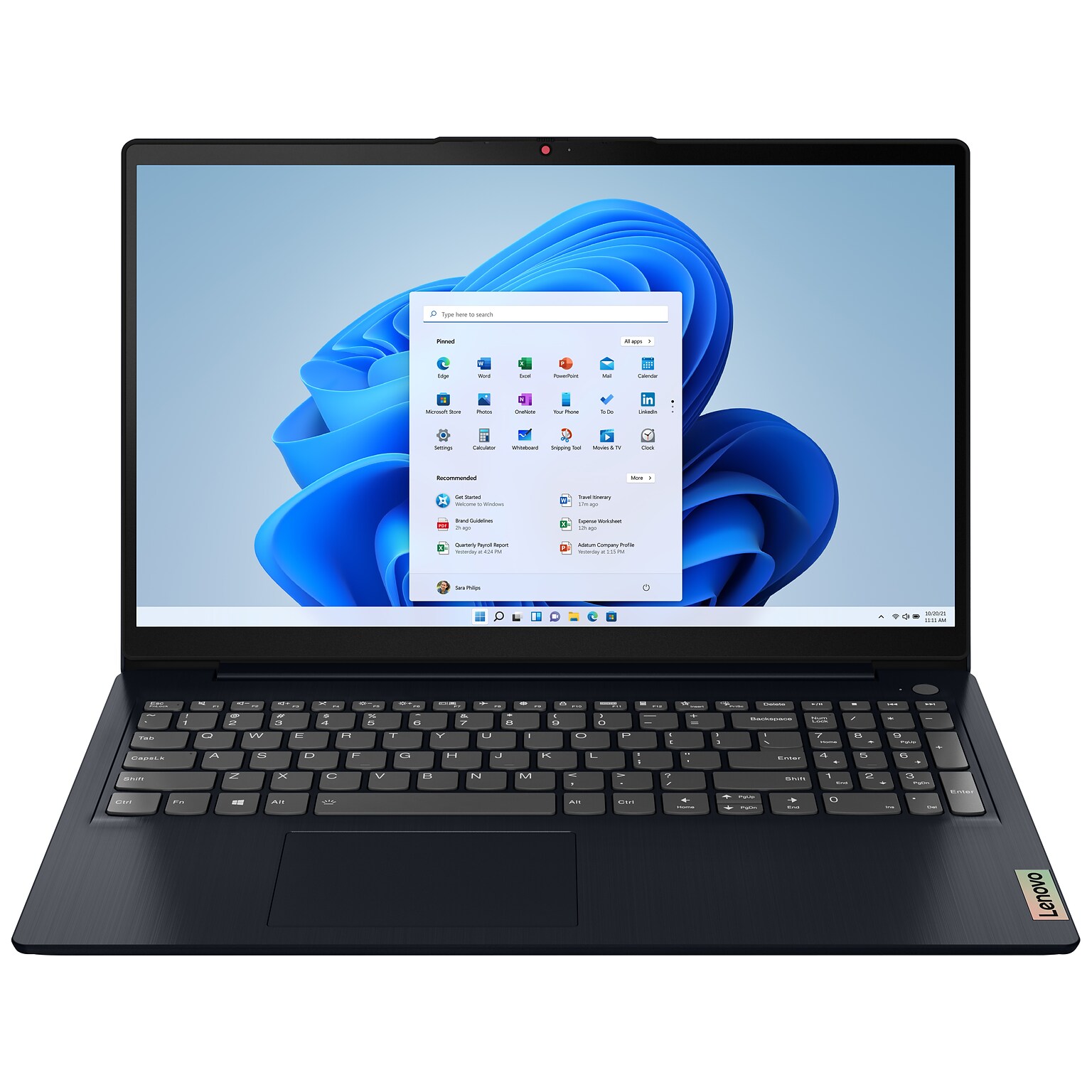 Lenovo IdeaPad 3 15IAU7 15.6 Laptop, Intel Core i5, 8GB Memory, 256GB SSD, Windows 11 (82RK001DUS)