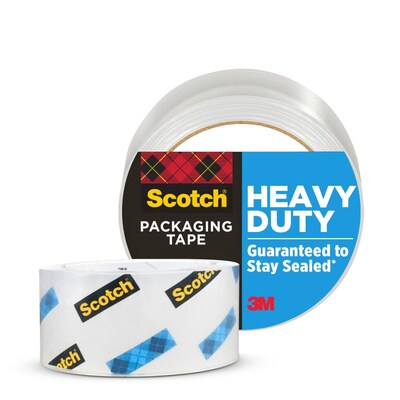 Scotch Heavy Duty Shipping Packing Tape, 1.88 x 54.6 yds., Clear (3850)