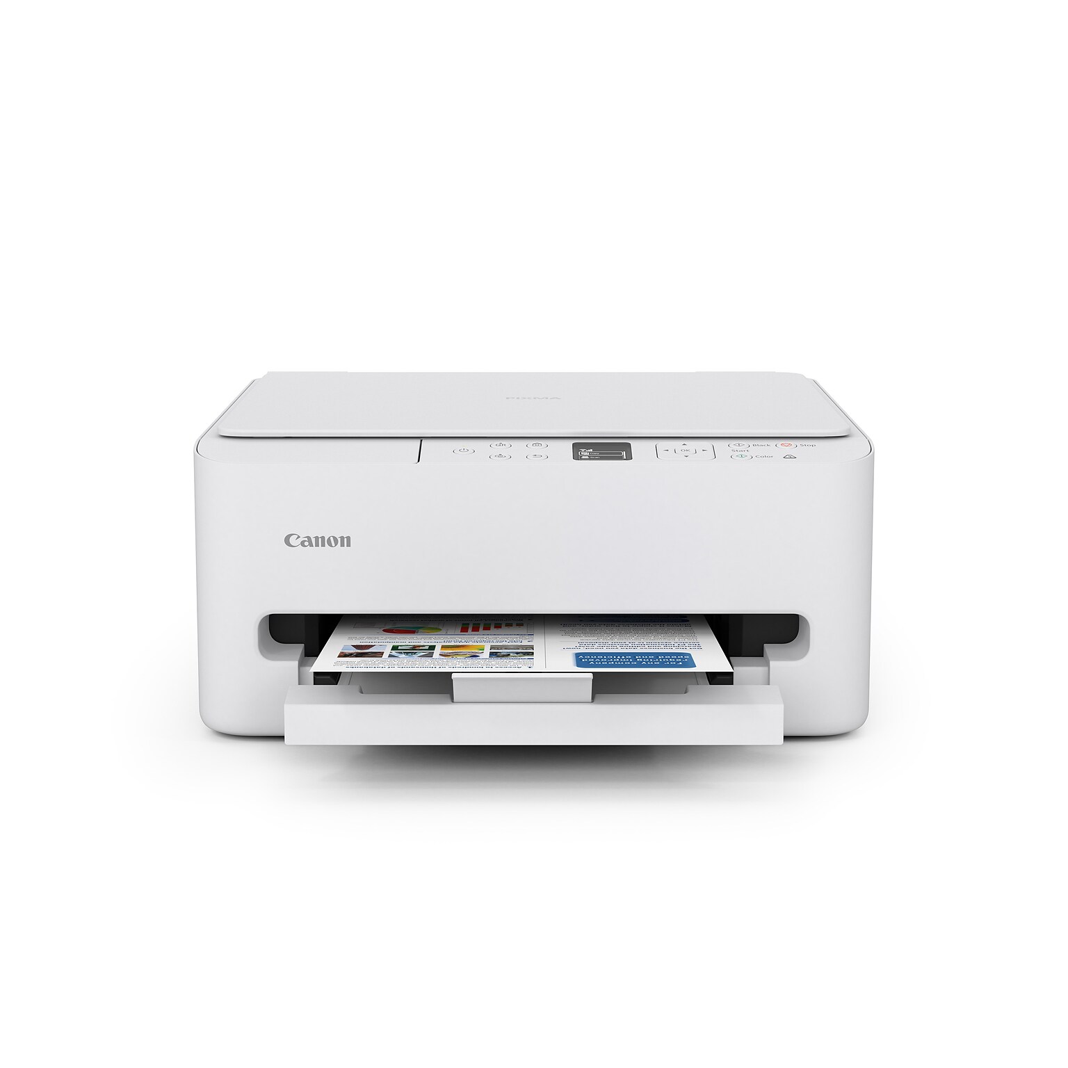 Canon PIXMA TS6520 Wireless Color All-In-One Inkjet Printer, Best for Home (7179C002)