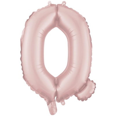 Party City (Air-Filled) 16 Q Foil Balloon, Dusty Rose (AM 1 100084-92)