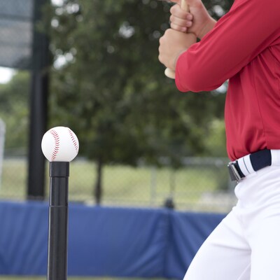 Champion Sports Deluxe Batting Tee, Black (CHS90)