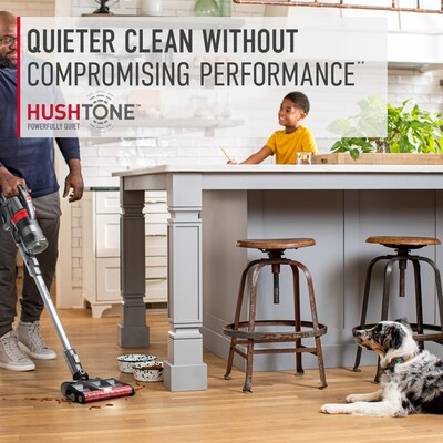 Hoover ONEPWR Emerge Pet Cordless Stick Vacuum, Bagless with All-Terrain Dual Brush Roll Nozzle Two Battery Kit (BH53603VE)