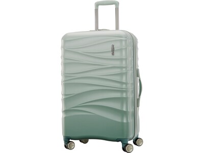 American Tourister Cascade 26.75 Hardside Suitcase, 4-Wheeled Spinner, Sage Green (143245-2017)