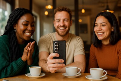 SaharaCase Venture Series Phone Case for Samsung Galaxy Z Fold7, Shock Absorbing, Scorpion Black (CP00884)