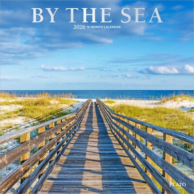 2026 Plato By the Sea 12 x 12 Monthly Wall Calendar (9798330706761)