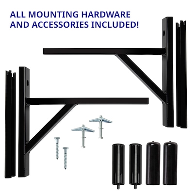 LyxPro Wall Mount Speaker Bracket, 2/Set (LYXWSB15B)